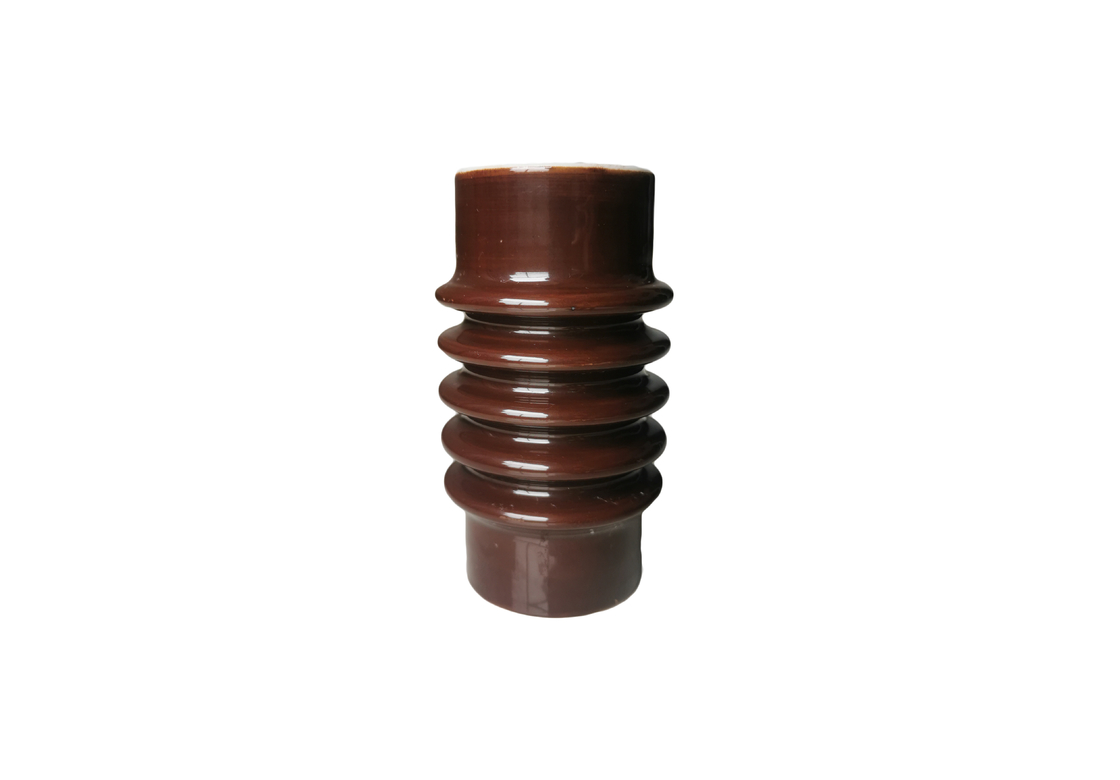 Isolanti ceramici ad alta tensione di Brown 10kV per le linee di distribuzione