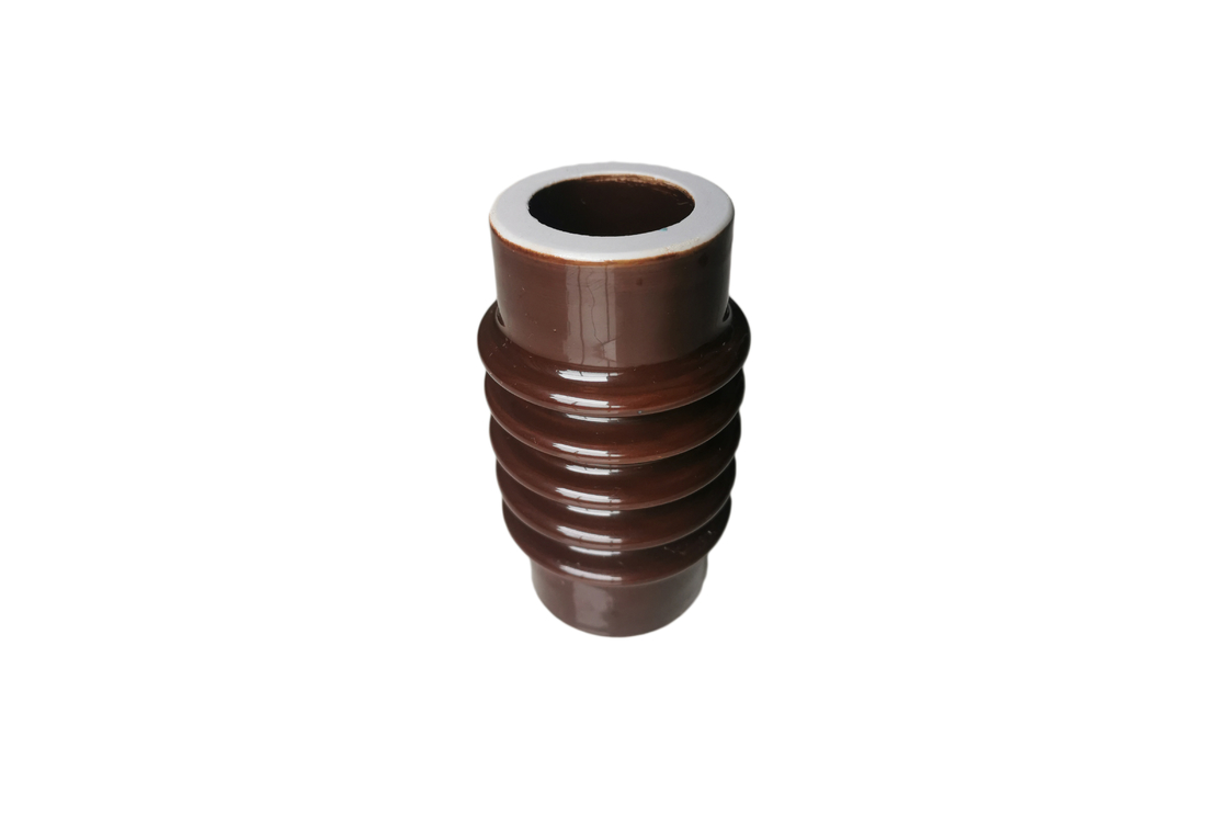 Isolanti ceramici ad alta tensione di Brown 10kV per le linee di distribuzione