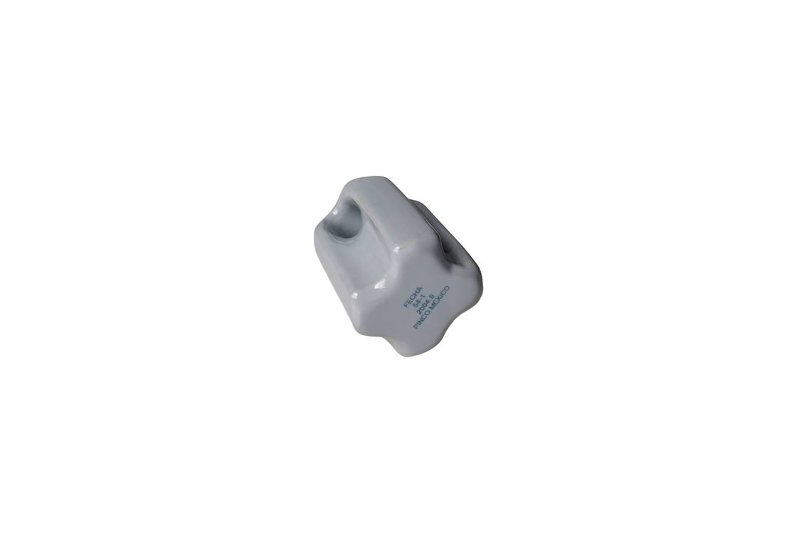 Isolanti leggeri di sforzo della porcellana di Gray Glazed 1.85kg 89kN
