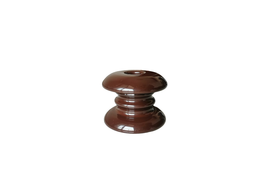 Lo speciale ha progettato gli isolanti della bobina della porcellana di altezza 93mm di Brown