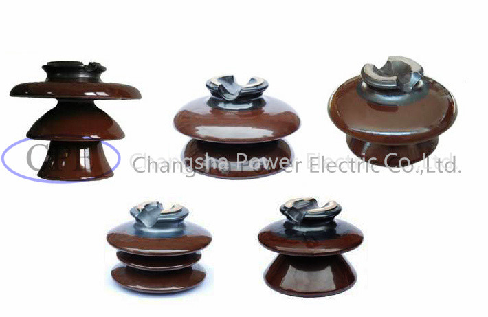 OEM standard dell'ANSI Pin Type Porcelain Insulator per distribuzione di energia