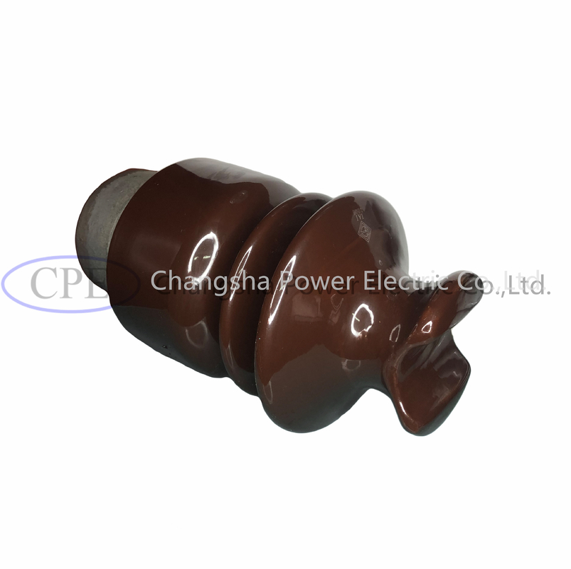 Il ODM Brown ha lustrato la porcellana Pin Post Insulator With Hardware