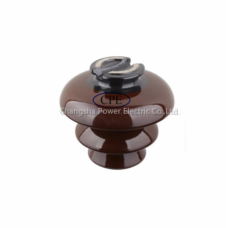 colore disponibile di Pin Type Porcelain Insulator Oem Brown dei semi 11kv