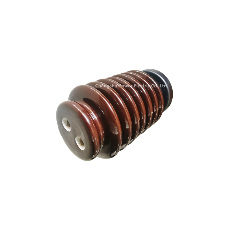 IEC conduttivo 60168 di altezza 210mm dell'OEM degli isolanti del contrappeso della porcellana dei semi