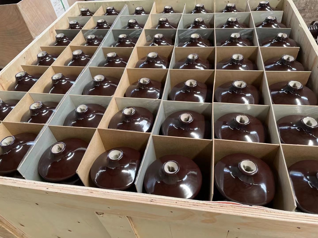 La boccola standard della porcellana del trasformatore di BACCANO 30kV 250A con Brown ha lustrato